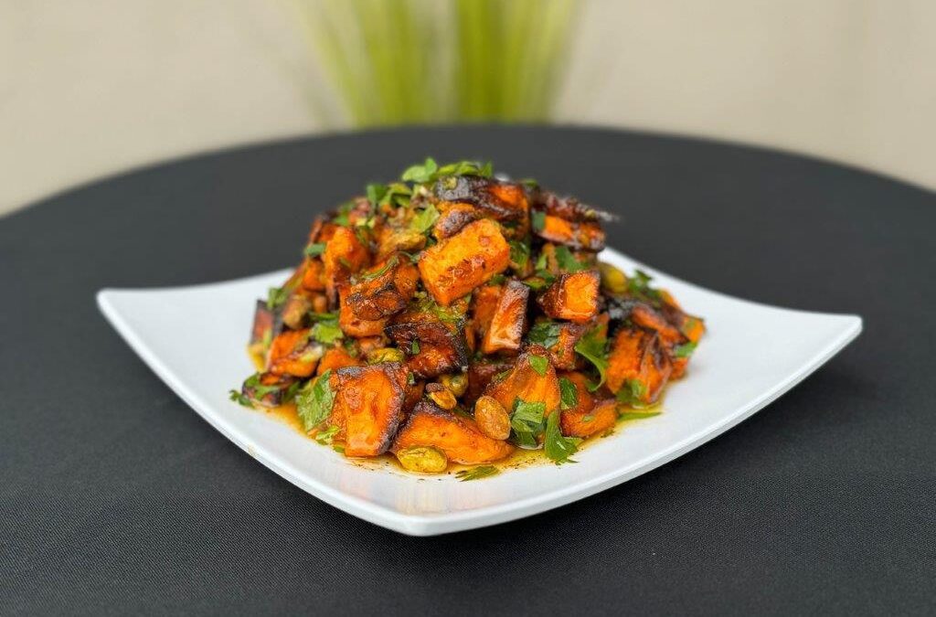 Pistachio Sweet Potato Salad Side